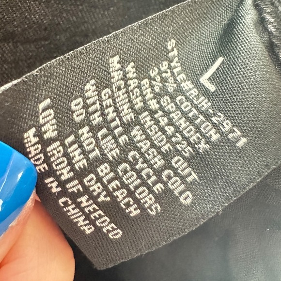 American Bazi Distressed Jeans Womens Size Large Black Denim Edgy Unique Zippers - Picture 7 of 13